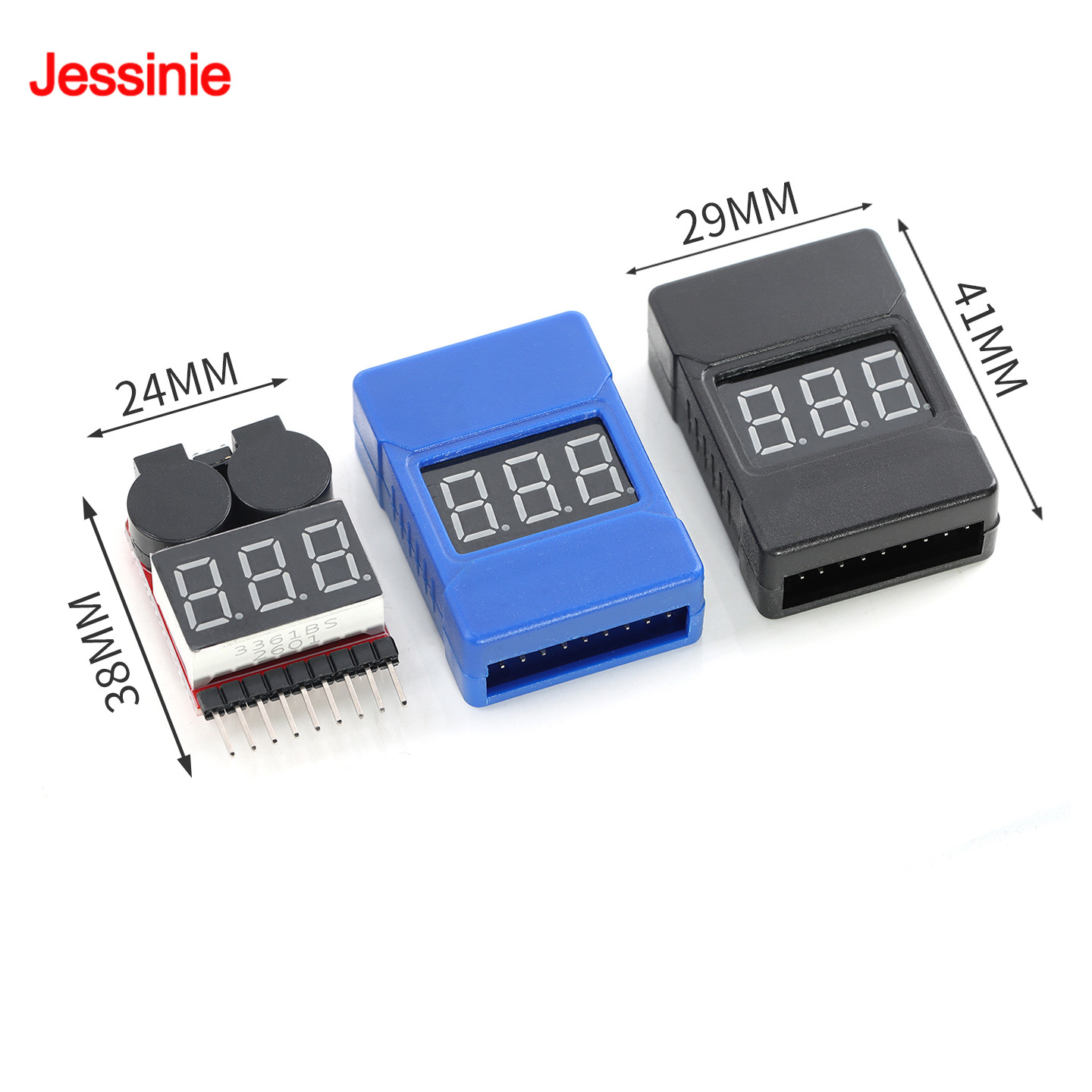 Battery Monitor Coulometer - RC Voltage Display Battery Low Alarm