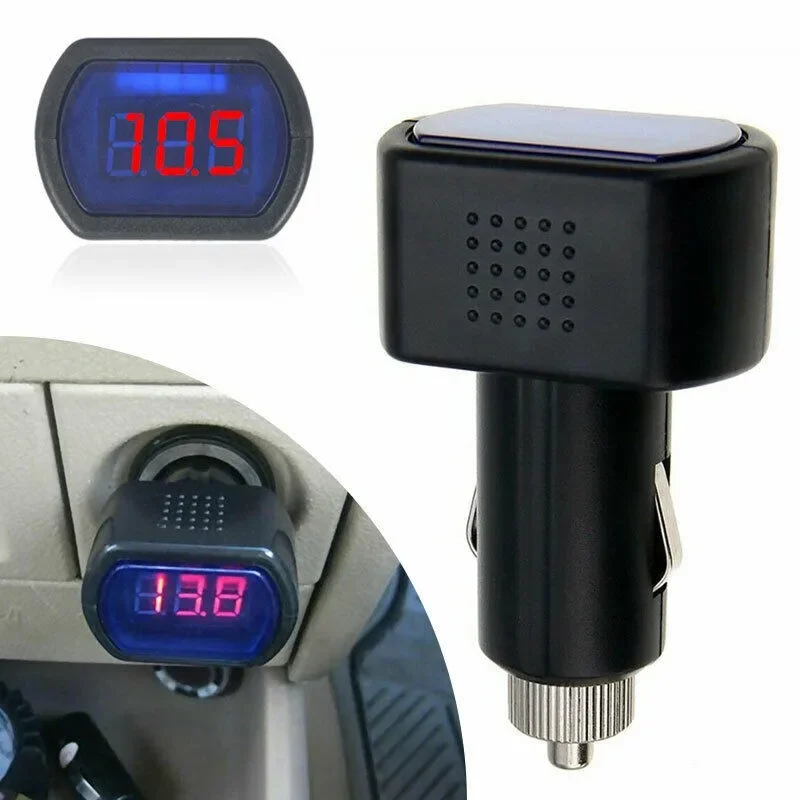 Battery Monitor Coulometer - Car Battery Voltage Meter Universal 12V-24V