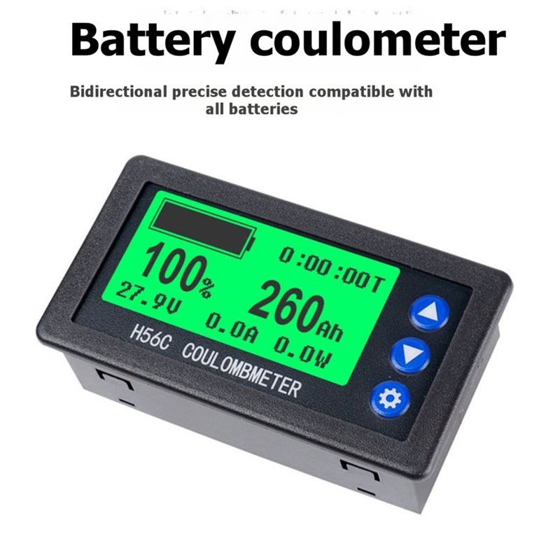 [EYEL!NEW!】 H56CS DC100V Batte - Battery Monitor Coulometer ulasan dan harga