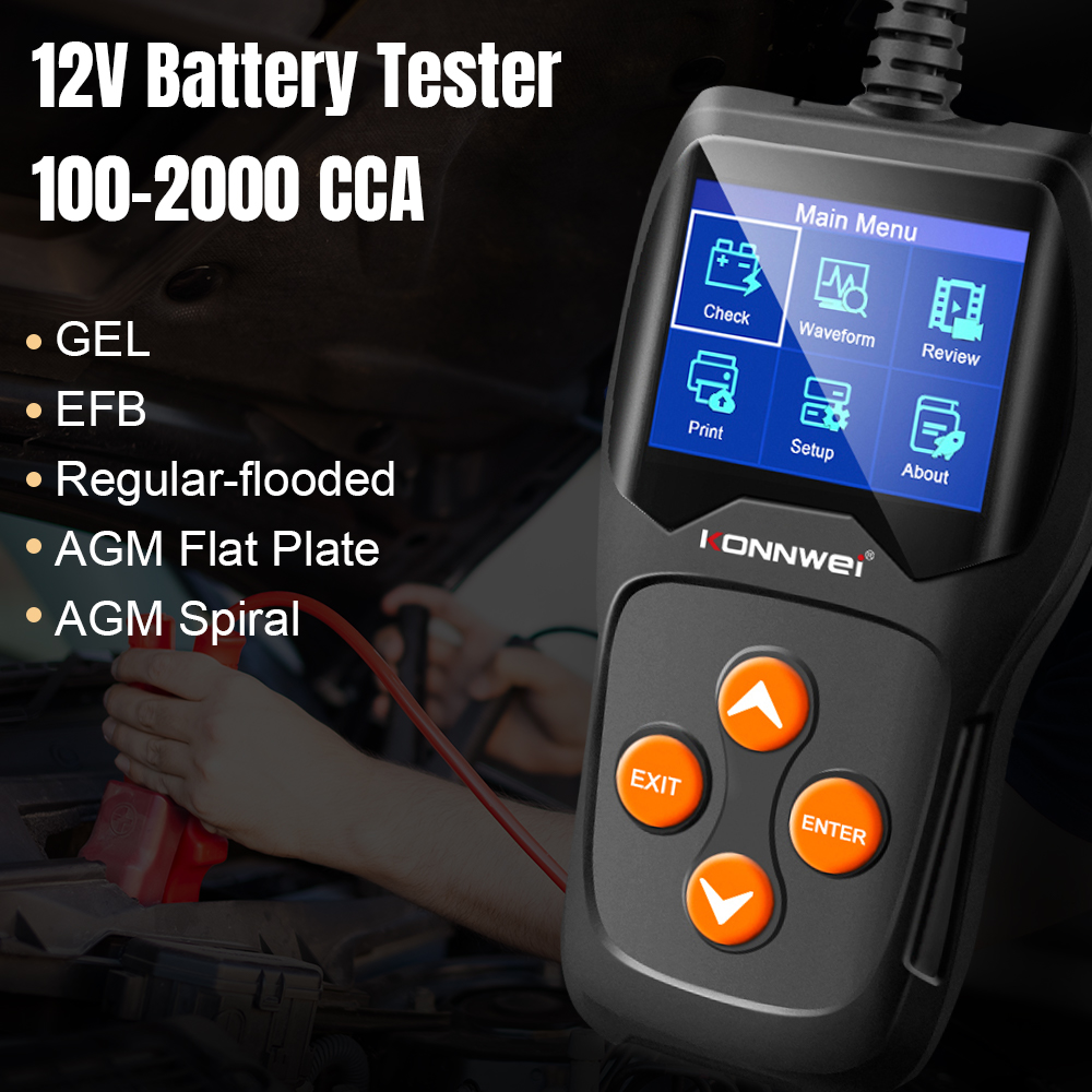 KONNWEI KW600 Professional Car - Battery Monitor Coulometer ulasan dan harga