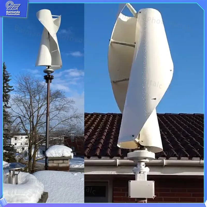 600W Vertical Axis Wind Turbin - Renewable Energy Wind Solar ulasan dan harga