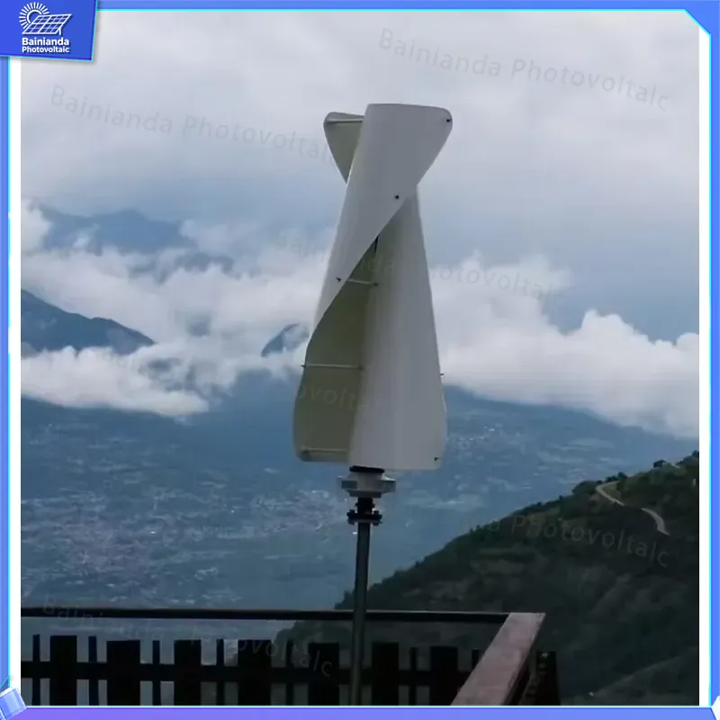 600W Vertical Axis Wind Turbin - Renewable Energy Wind Solar ulasan dan harga