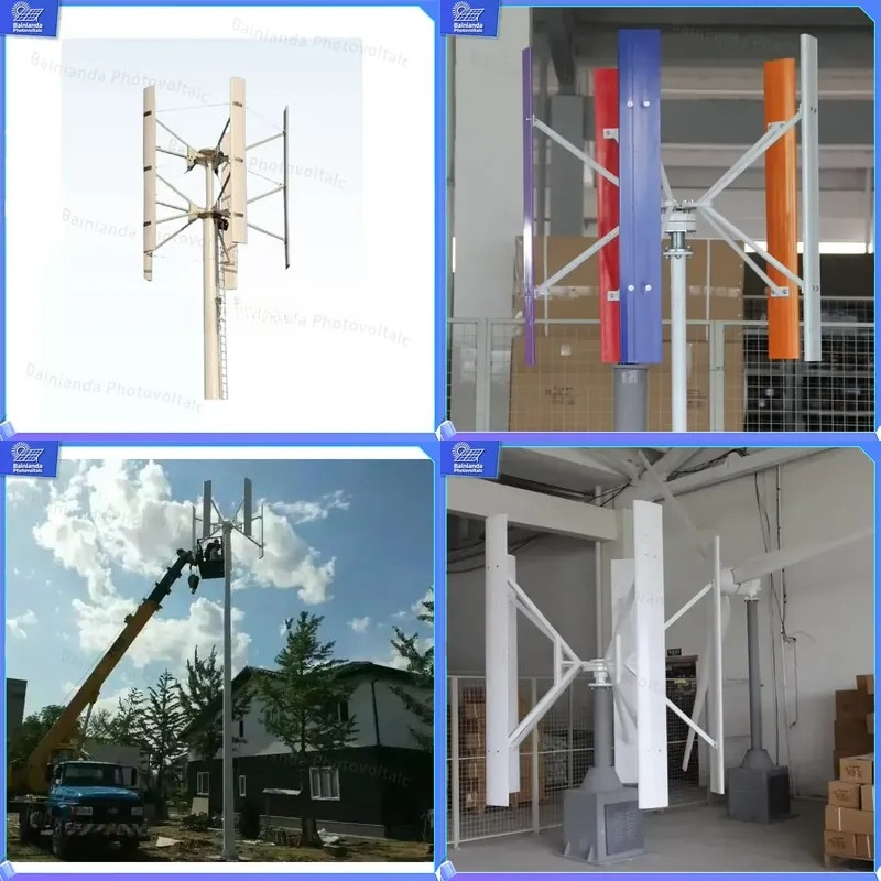 500W 1kW 2kW Vertical Axis Win - Renewable Energy Wind Solar ulasan dan harga
