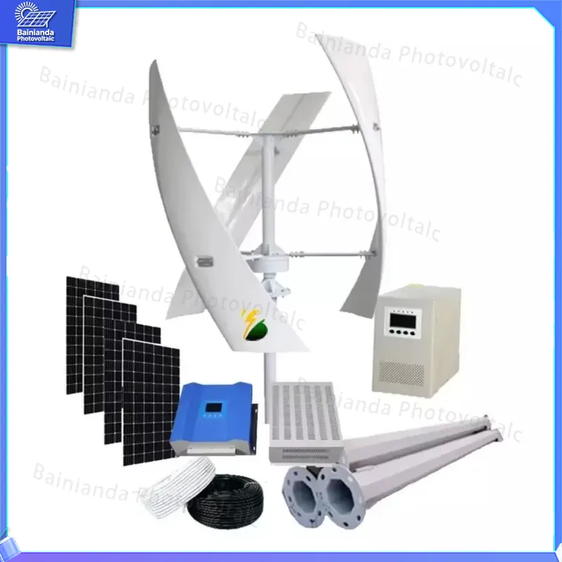 3KW 5KW 10KW Hybrid Wind Solar - Renewable Energy Wind Solar ulasan dan harga