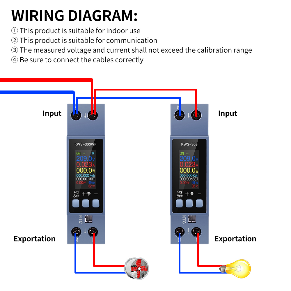 KWS-303 Tuya WiFi Power Meter  - Battery Monitor Coulometer ulasan dan harga