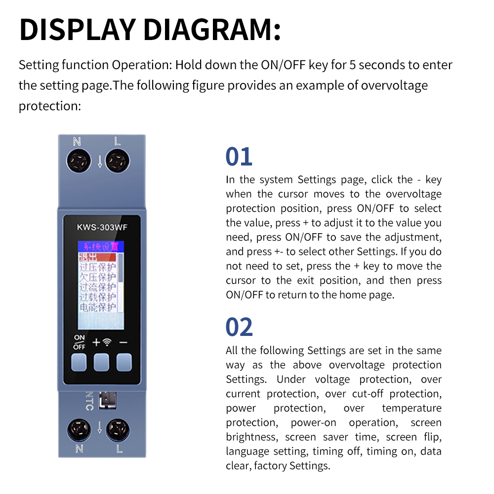 KWS-303 Tuya WiFi Power Meter  - Battery Monitor Coulometer ulasan dan harga
