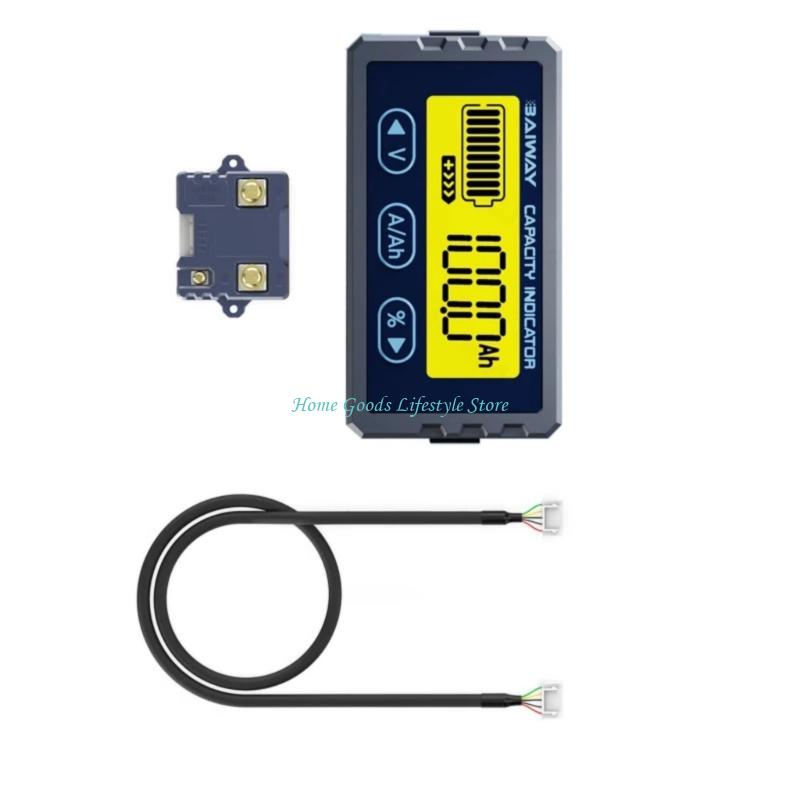 E74E Digital Battery Capacity  - Battery Monitor Coulometer ulasan dan harga