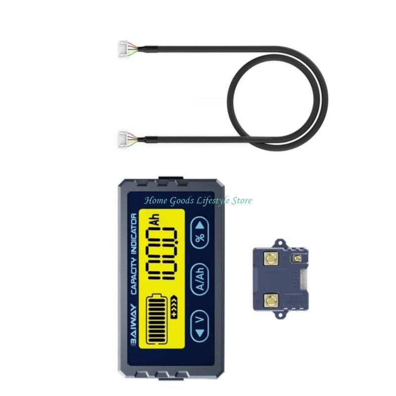 E74E Digital Battery Capacity  - Battery Monitor Coulometer ulasan dan harga