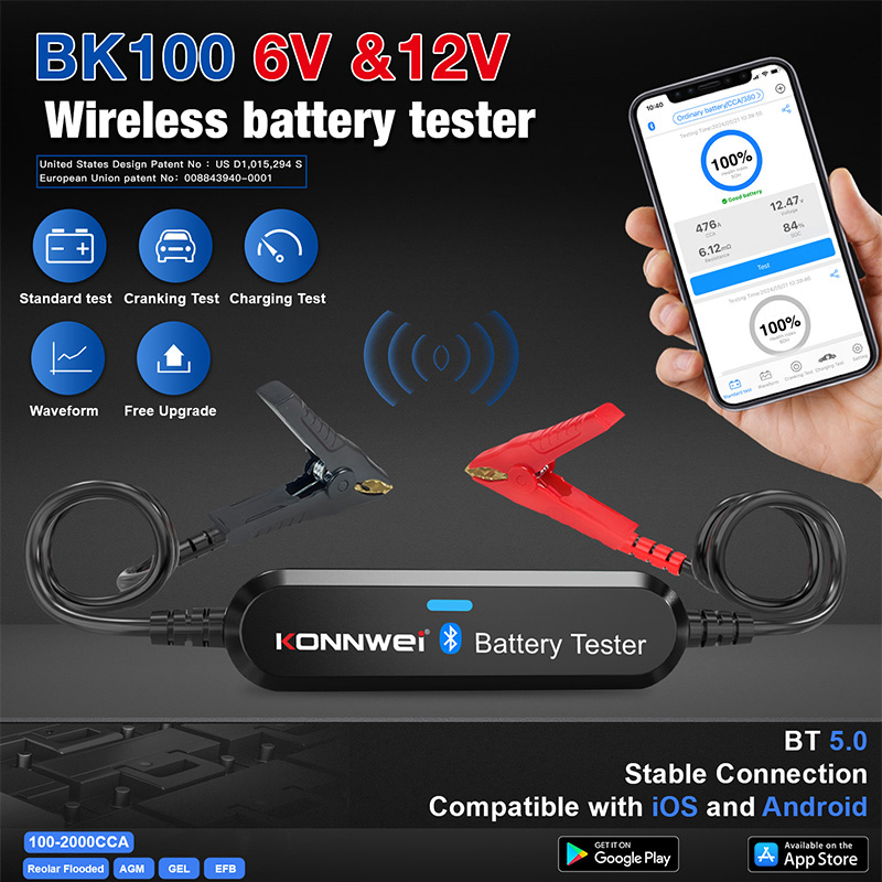 KONNWEI BK200 BK100 6V-12V-24V - Battery Monitor Coulometer ulasan dan harga