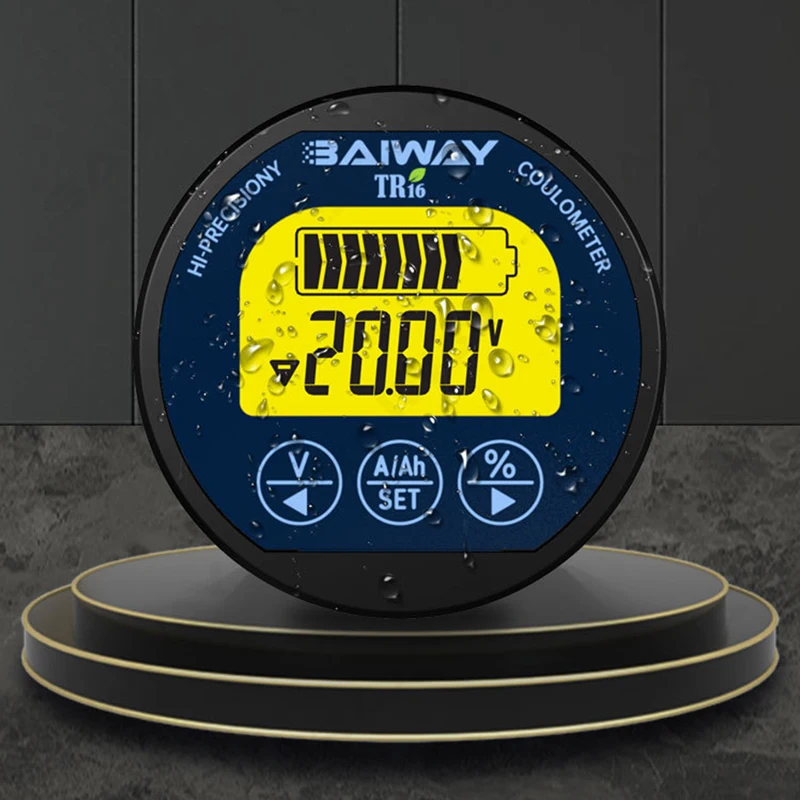 TR16H Waterproof Coulometer DC - Battery Monitor Coulometer ulasan dan harga