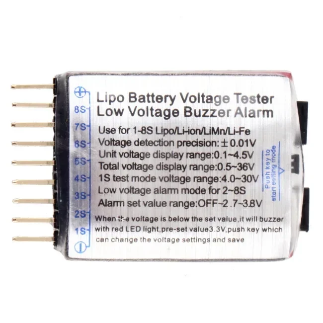 1/2/5PCS RC Voltage Display Ba - Battery Monitor Coulometer ulasan dan harga