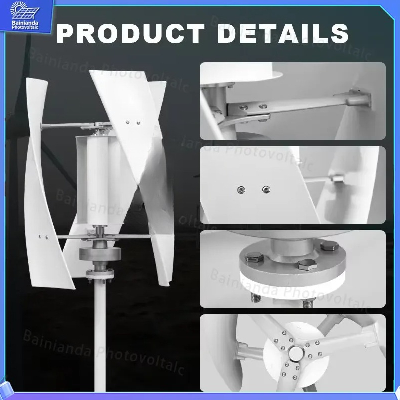Vertical Wind Turbine Generato - Renewable Energy Wind Solar ulasan dan harga